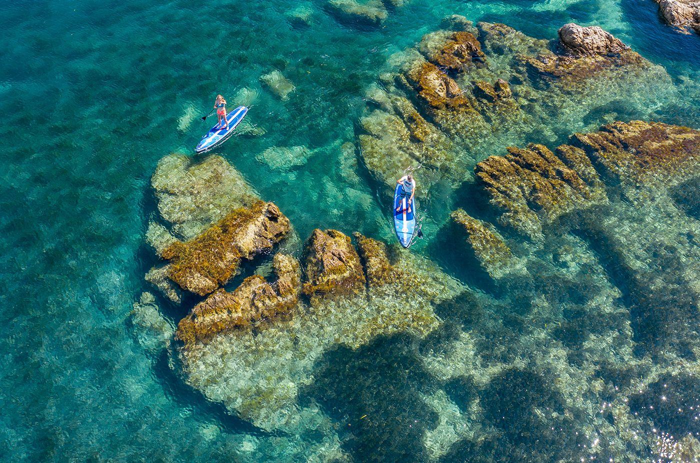 Paddle alle Îles de Lérins, Costa Azzurra © Palais des Festivals Isabelle Fabre