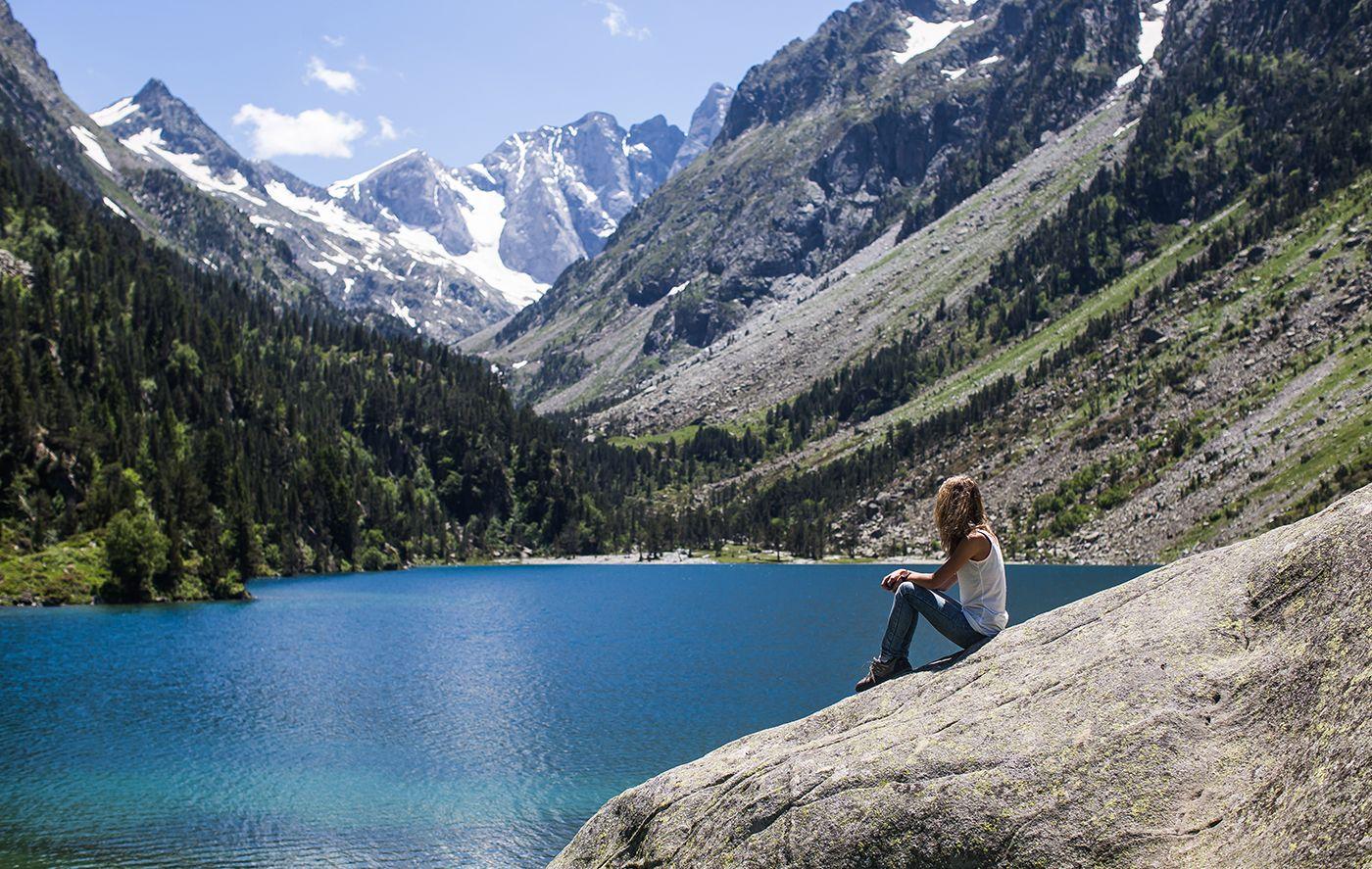 Cauterets, il Lago di Gaube nei Pirenei francesi © M. Pinaud - OT Cauterets